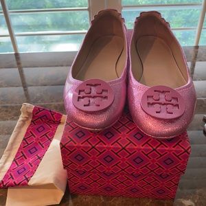 *RARE* EUC Tory Burch Minnie Ballet Flat
